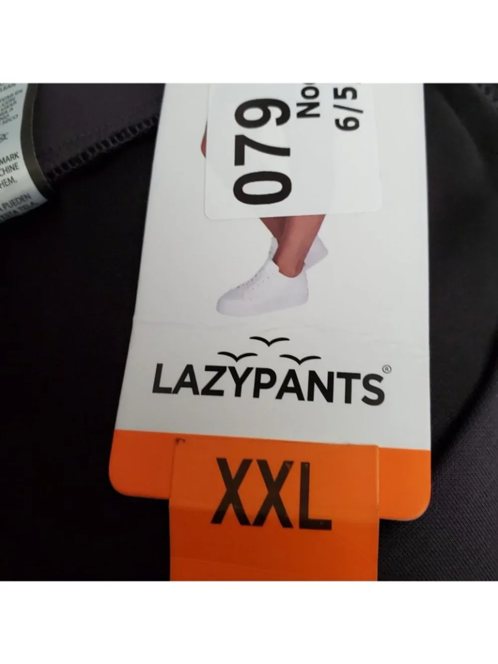 Lazy Pants Shorts XXL Charcoal Gray Color Comfortable Soft Elastic Waist Pull On